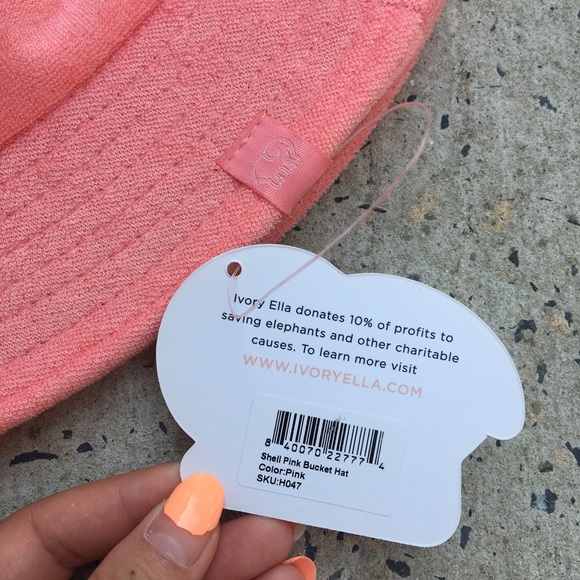 NWT Ivory Ella Bucket Hat - Picture 2 of 4